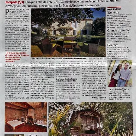 Mas D'alphonse Bed and Breakfast *